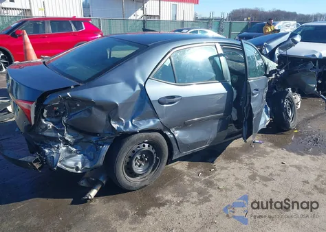 2017 Toyota Corolla Le from USA, damaged, VIN 2T1BURHE4HC801498